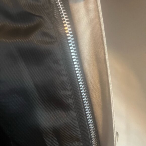 London Fog trench coat double breasted zip quilted lining plaid interior 46 LONG - Picture 10 of 14